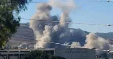 انفجار مدوي في النبطية بلبنان يفاقم التوترات الأمنية وسط زيارة للرئيس عون إلى واشنطن