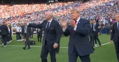 إسبانيا تتوج بطلة العالم وسط توترات سياسية: ترامب يسلم الكأس بعد انتقادات حادة