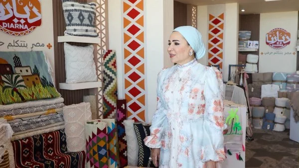 انتصار السيسي تعبر عن فرحتها بلقاء نظيرتها من جمهورية الجبل الأسود