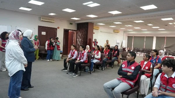 تدريب 'المنقذ الصغير': تعزيز وعي الأطفال بالسلامة والصحة بالتعاون بين 'الطفولة والأمومة' و'الهلال الأحمر المصري