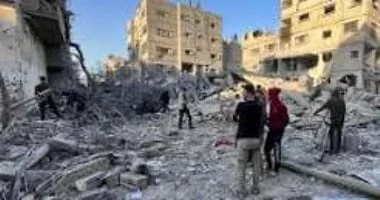 استشهاد ثلاثة فلسطينيين في قصف إسرائيلي على مركبة جنوب خان يونس
