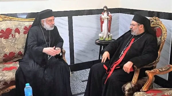 الأنبا باسيليوس يستقبل الأنبا توما في الندوة التكوينية الثالثة لخدام إيبارشية المنيا