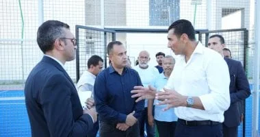 جولة تفقدية في العلمين الجديدة: وزير الشباب ورئيس الجهاز يضعان خطة لتعزيز المنشآت الرياضية