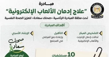 مجلس الوزراء يطلق مبادرة جديدة لعلاج إدمان الألعاب الإلكترونية لدعم الصحة النفسية