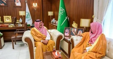 أمير حائل يرحب برئيس النيابة العامة الجديد ويؤكد دعم القيادة لتعزيز العمل القضائي بالمنطقة