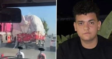 مصور فيديو إنقاذ الشاحنة يكشف تفاصيل اللحظة الإنسانية بين سائقي الشاحنات على طريق المحلة الكبرى