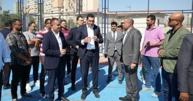 وزير الرياضة يتفقد المنشآت الرياضية في العلمين الجديدة لتعزيز جودة الحياة