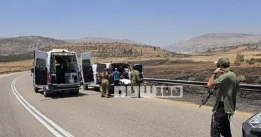 إصابة مستوطن إسرائيلي بجروح خطيرة في حادث طعن شرق نابلس يثير توتراً أمنياً واسعاً