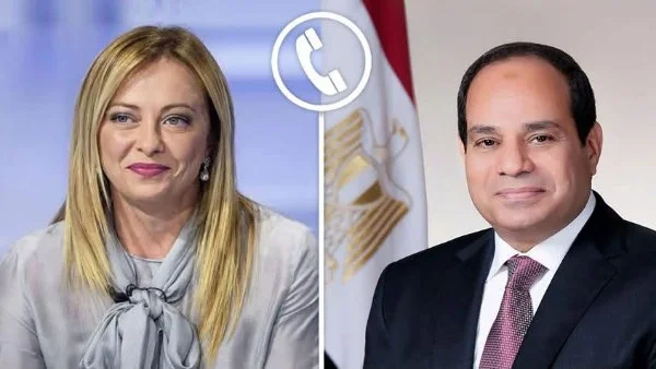 السيسي وميلوني يبحثان تعزيز العلاقات المصرية الإيطالية في اتصال هاتفي: زيارة مرتقبة لرئيسة الوزراء الإيطالية