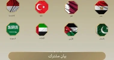 مصر و7 دول عربية وإسلامية تندد بالاعتداءات على الأقصى وتحذر من تهديد مستقبل السلام