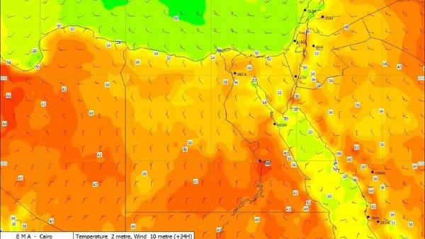 تحسن ملحوظ في درجات الحرارة بمصر: الأرصاد تكشف تفاصيل طقس اليوم الجديد