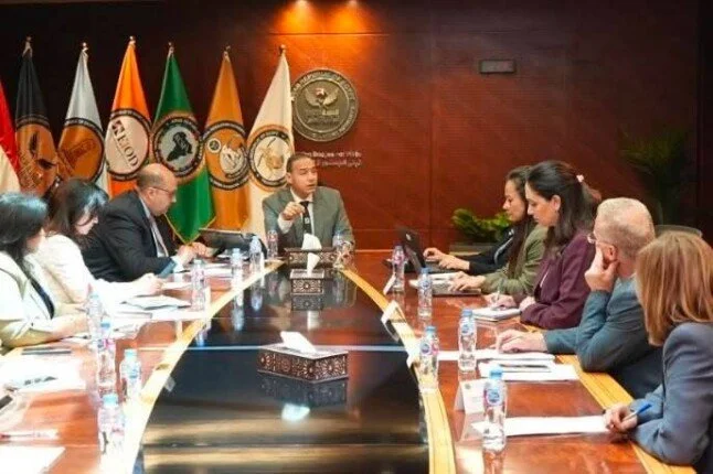 اجتماع رفيع المستوى بين رئيس الرقابة المالية ووفد البنك الدولي لمناقشة تطوير سوق رأس المال المصري