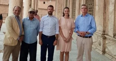 رئيس الجبل الأسود وزوجته يستكشفان قلعة صلاح الدين الأيوبي خلال زيارتهما لمصر