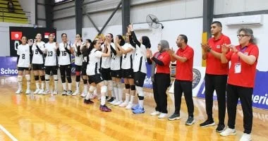 مصر تواصل تألقها في بطولة أفريقيا لناشئات الكرة الطائرة بفوز ساحق على تونس