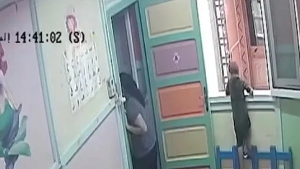 محاولة انتحار طفل في حضانة: فيديو مؤثر يوثق لحظة إنقاذه من قفزة مميتة