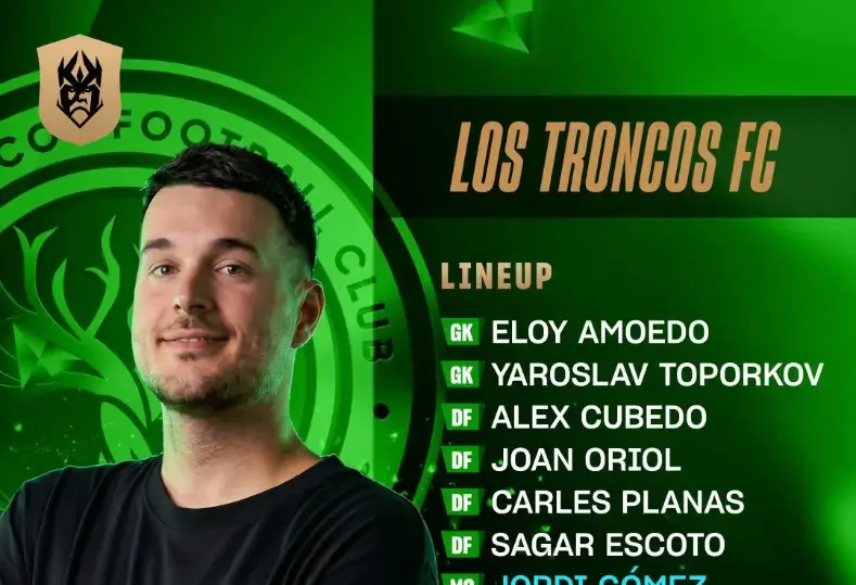 Los Troncos FC يكشف عن تشكيلته المشاركة في بطولة Kings League بميلانو 2026 عبر أون سبورت