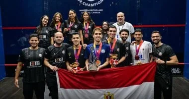 مصر تهيمن على بطولة العالم لناشئي الاسكواش بحصد 7 ميداليات في المنافسات الفردية
