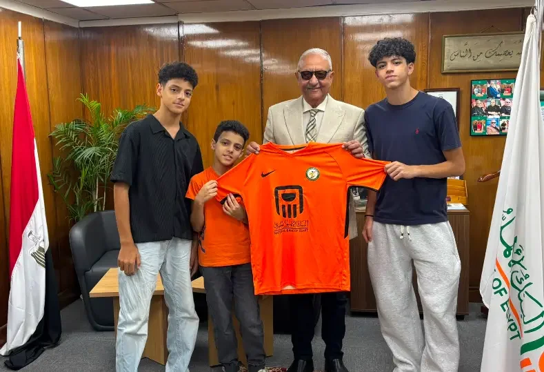 أبناء النجم الراحل محمد صبري ينضمون لقطاع الناشئين في البنك الأهلي لتعزيز المواهب الشابة