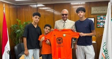 أبناء محمد صبري يخطون خطواتهم الأولى في أكاديمية الناشئين بنادي البنك الأهلي