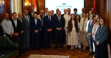 جمعية رجال أعمال إسكندرية تبحث سبل تعزيز التعاون التجاري مع ميناء كاستيلون الإسباني