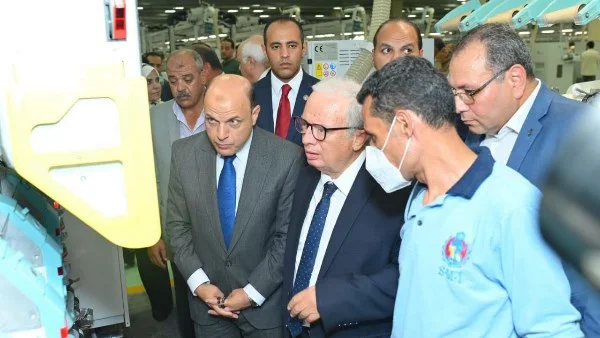 نائب رئيس الوزراء يتفقد "غزل المحلة": خطوات جادة نحو تحديث أكبر مصنع غزل بالعالم وتعزيز الصناعة المصرية