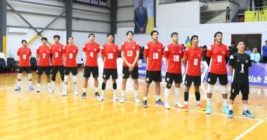 منتخب مصر للناشئين يتأهل لنصف نهائي بطولة أفريقيا للكرة الطائرة بعد انتصاره الساحق على الجزائر