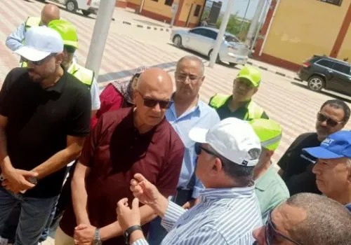 نائب وزيرة الإسكان يزور مشروعات مياه الشرب والصرف الصحي بمطوبس كفر الشيخ لتعزيز الخدمات للمواطنين