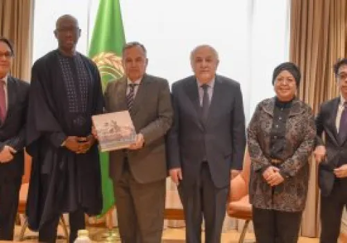 نبيل فهمي يعزز التعاون مع لجنة أممية لدعم حقوق الفلسطينيين ومكانة القدس
