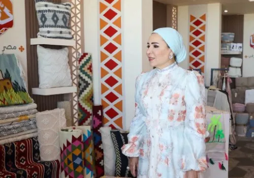 انتصار السيسي تعبر عن فرحتها بلقاء نظيرتها من جمهورية الجبل الأسود