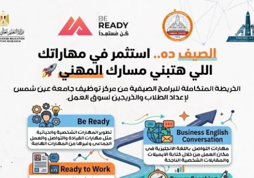جامعة عين شمس تطلق برامج تدريبية صيفية مبتكرة لدعم مهارات 3000 طالب في سوق العمل