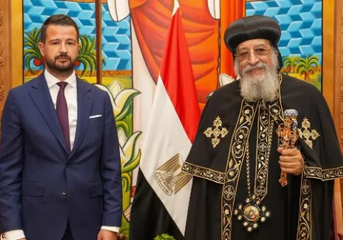 البابا تواضروس الثاني يلتقي رئيس جمهورية الجبل الأسود لتعزيز العلاقات الثنائية | صور