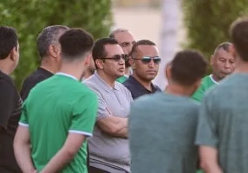 رئيس نادي الاتحاد السكندري يلتقي بلاعبي الفريق في معسكر برج العرب لتعزيز الاستعدادات للموسم الجديد