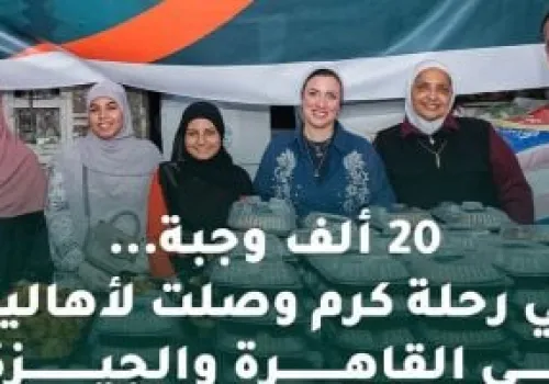 حياة كريمة تُوزع 20 ألف وجبة على الأسر الأكثر احتياجًا في القاهرة والجيزة – تفاصيل وصور