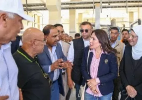 جولة تفقدية لوزيرة الإسكان ومحافظ مطروح لمتابعة مشروعات تحسين مياه الشرب