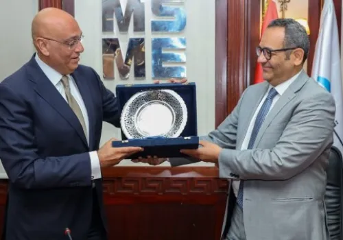 اجتماع مصطفى إسماعيل حسن بلجنة الإدارة العليا: انطلاقة جديدة لجهاز تنمية المشروعات بحضور باسل رحمي