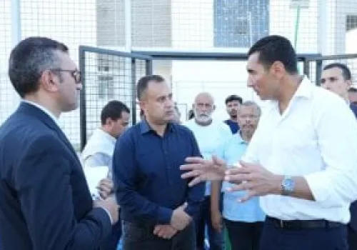 جولة تفقدية في العلمين الجديدة: وزير الشباب ورئيس الجهاز يضعان خطة لتعزيز المنشآت الرياضية