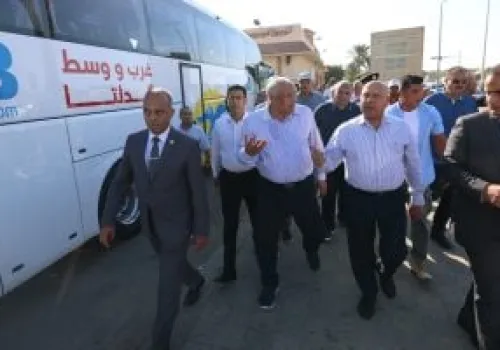 وزير النقل يزور محطات السكك الحديدية وأتوبيسات الدلتا في مطروح ويشدد على تحسين الخدمات