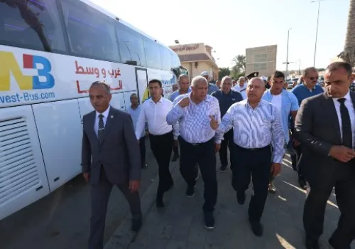 كامل الوزير يوجه بتعزيز كفاءة خدمات النقل في مرسى مطروح خلال جولته التفقدية