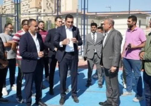 وزير الرياضة يتفقد المنشآت الرياضية في العلمين الجديدة لتعزيز جودة الحياة