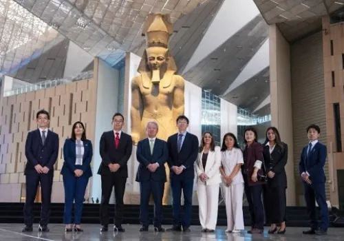 متحف مصر الكبير وفريق جايكا يحققان إنجازًا عالميًا بجائزة رئيس الوكالة لعام 2025