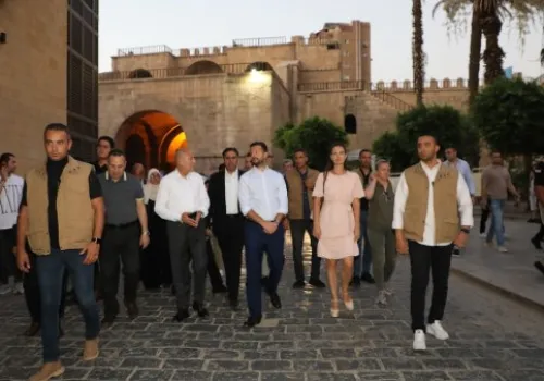 رئيس الجبل الأسود وزوجته يستكشفان جمال القاهرة التاريخية قبل مغادرتهما