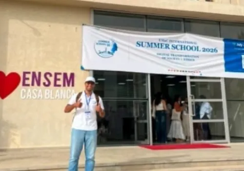 طالب من جامعة الإسكندرية يفوز بمنحة للمشاركة في المدرسة الصيفية الدولية بالمغرب، ممثلاً مصر في حدث علمي بارز