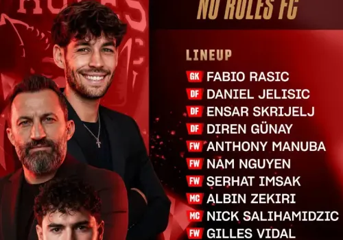 نادي No Rules FC يكشف عن تشكيلته الرسمية للمشاركة في بطولة Kings League عبر أون سبورت