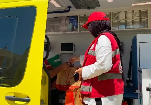 ميناء رفح البري يرحب بـ 95 جريحاً ومريضاً فلسطينياً من غزة لتلقي العلاج في مصر