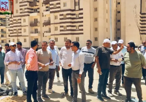 رئيس جهاز حدائق العاصمة يتفقد سير العمل في مشاريع سكن لكل المصريين لضمان الالتزام بالجودة والمواعيد