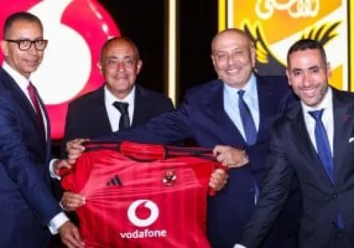 تاريخ جديد للنادي الأهلي: المتحدة للرياضة توقع أكبر عقد رعاية مع فودافون