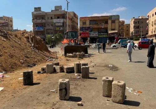 حملات شاملة لإزالة الإشغالات في مدينة بدر: تعزيز الانضباط وتحسين المظهر الحضاري