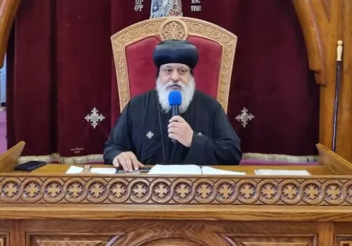 الأنبا ميخائيل يطلق مبادرات رعوية جديدة خلال لقائه بكهنة حلوان لتعزيز الخدمة الروحية