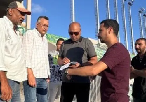 نائب رئيس النادي المصري يواصل متابعة مشروع الاستاد بجولة تفقدية ويدعم الفريق بتجديد عقد حسن علي والتعاقد مع عبد الله الزياني