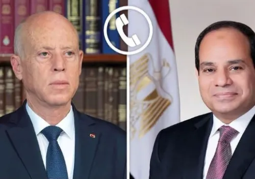 مصر تؤكد دعمها الكامل لتونس في مواجهة الحرائق عبر اتصال هاتفي مع الرئيس السيسي